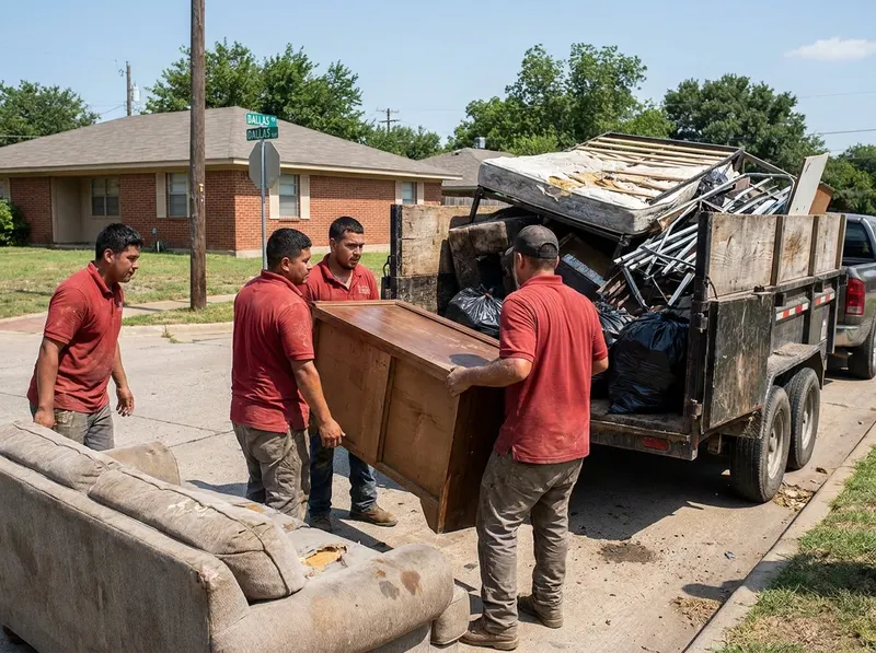 Light Demolition & Debris Hauling in Dallas, TX